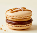 Peanut Butter Fudge Macaron