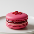 Raspberry Macaron